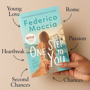📚3 for $15 | One Step to You by‎ Federico Moccia | Romantic Drama Paperback